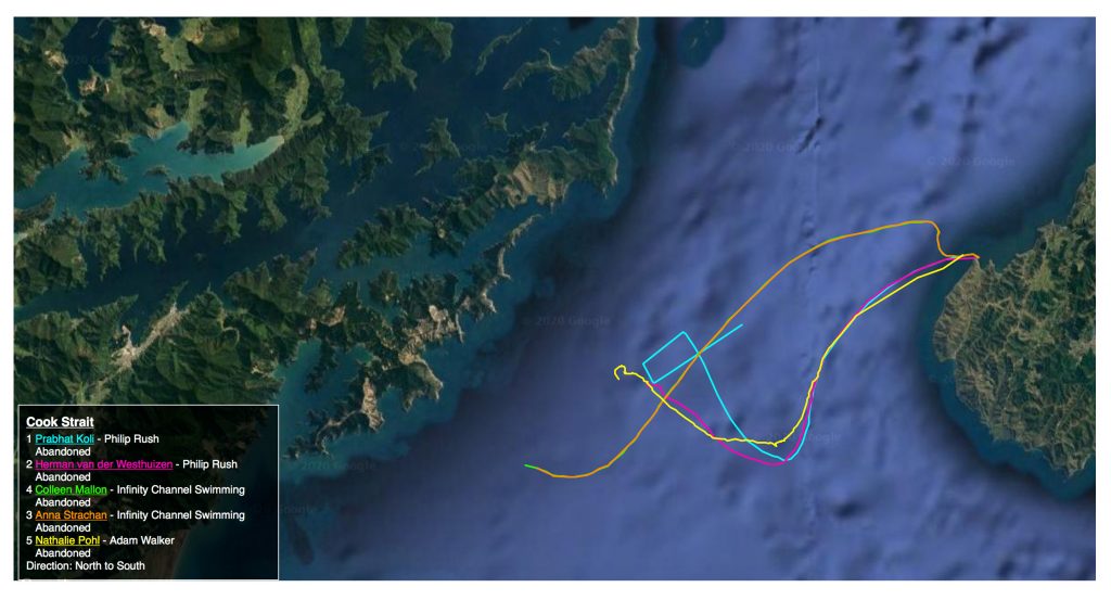 infinity Channel Swimming Cook Strait 200220